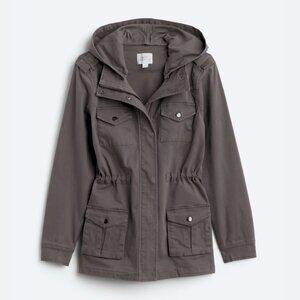 Kathleen Cargo Jacket XL in Grey